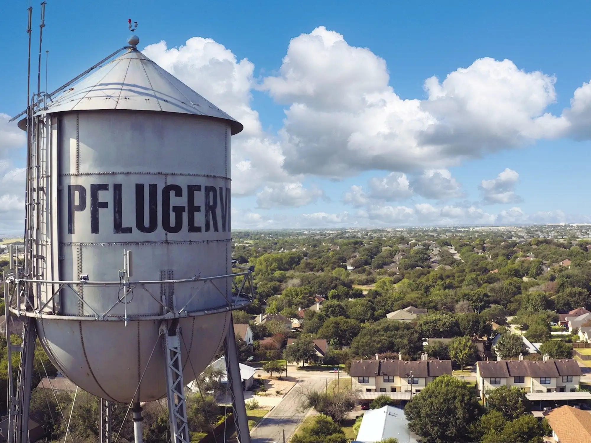 Pflugerville water tower